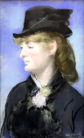 The model of the waitress of the 'bar aux Folies-Bergère' 1881