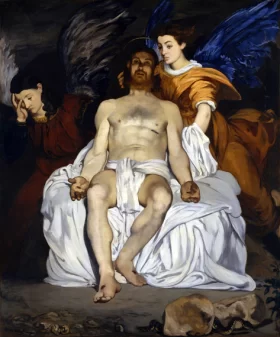 The Dead Christ with Angels 1864