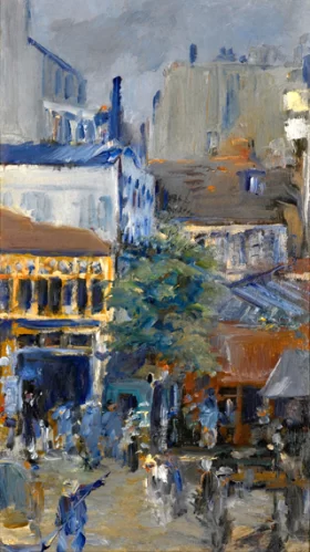 Vue Prise De La Place Clichy 1878