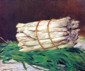Bunch of Asparagus 1880