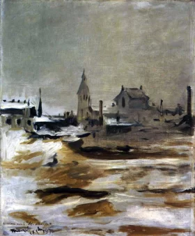 Snow effect at Petit – Montrouge 1870