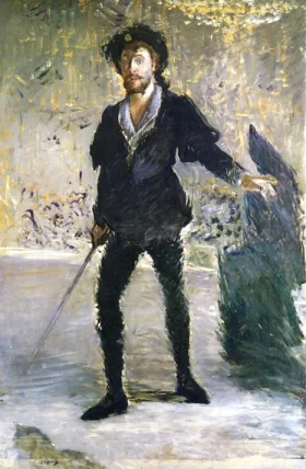 Portrait of Faure in the role of Hamlet 1877