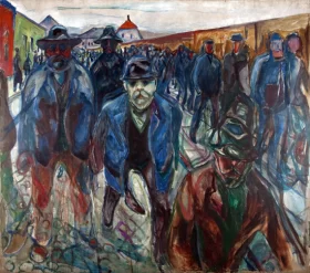 Giuliano de' Medici Workers On Their Way Home