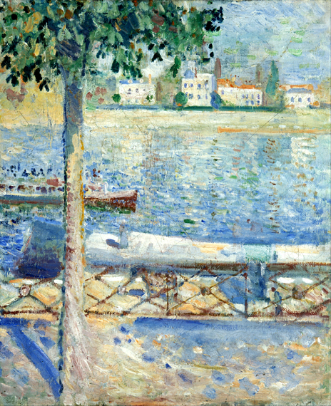 The Seine At Saint Cloud