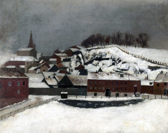 View From Fossveien Towards Bergfjerdingen