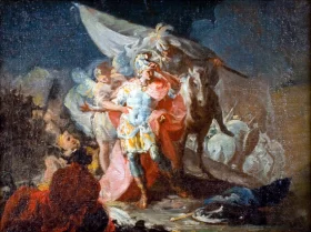 Portrait of Madeleine Castaing 1929 Hannibal Crossing the Alps 1771