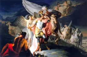 Portrait of Maria Lani 1929 Hannibal the Conqueror viewing Italy for the first time from the Alps 1771