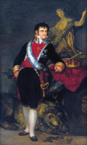 Portrait of Ferdinand VII of Spain 1814