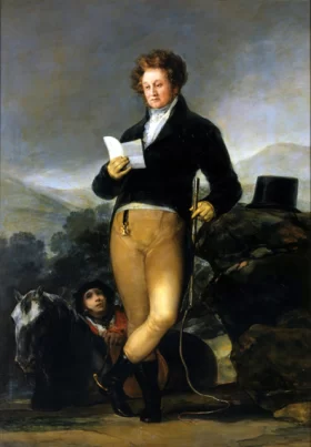 Portrait of Francisco Téllez-Girón, 10th Duke de Osuna 1816