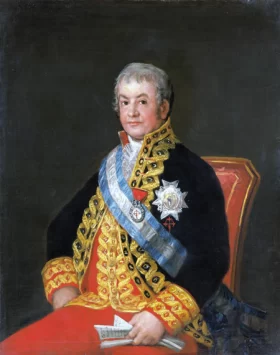 Portrait of José Antonio Marqués de Caballero 1807