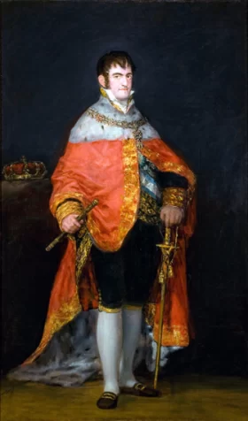 Portrait of King Ferdinand VII 1815
