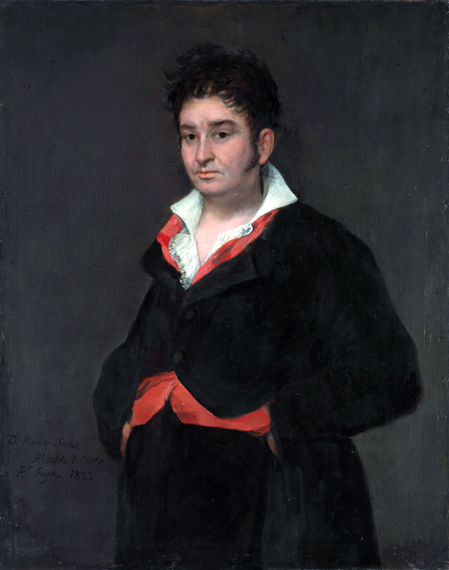 Portrait of Ramón Satué 1823