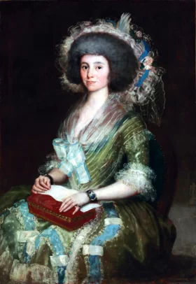 Portrait of Senora Ceán Bermudez 1795