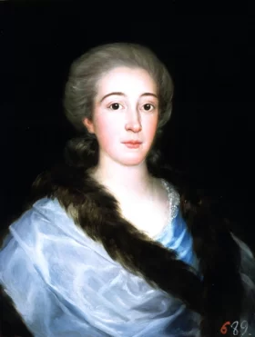 Portrait of Doña María Teresa de Vallabriga y Rozas 1783