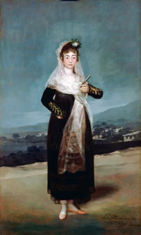 Portrait of the Marquesa de Santiago 1804