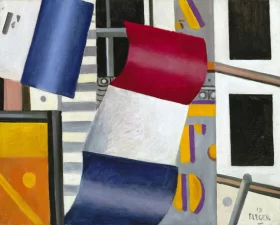 Judith beheading Holofernes Le drapeau