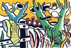 L'oiseau dans Le Paysage