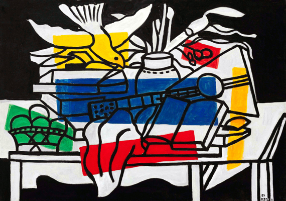 Nature morte à l'oiseau