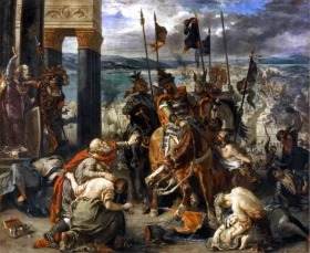 The Entry of the Crusaders Into Constantinople 1840