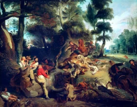 The Wild Boar Hunt