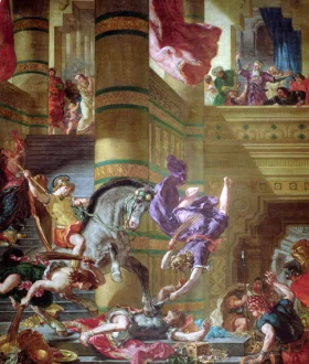 The Stage of Archduchess Isabella The Expulsion of Heliodorus From the Temple