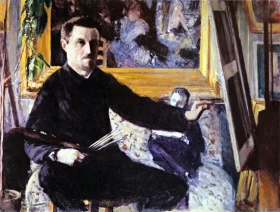 Self-Portrait with Easel 1876