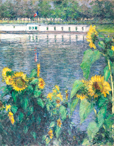 Sunflowers Along the Seine