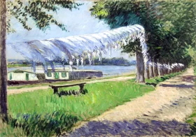 Drying Laundry on the Banks of the Seine, 1892