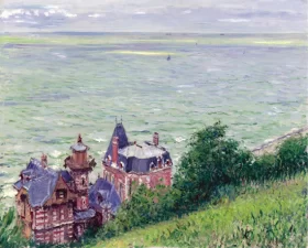 Le Clown au Cirque Villas à Trouville 1884