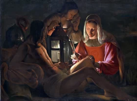Le Crabe Saint Sebastian Tended by Irene