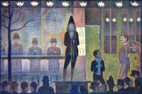 Circus Sideshow, 1887