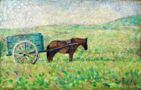 Les Fumeurs (The Smokers) Attelage Rural