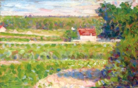 La Femme au Miroir La Maison Au Toit Rouge