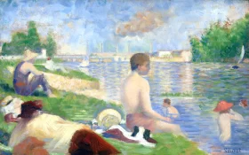 Study For Bathers At Asnières