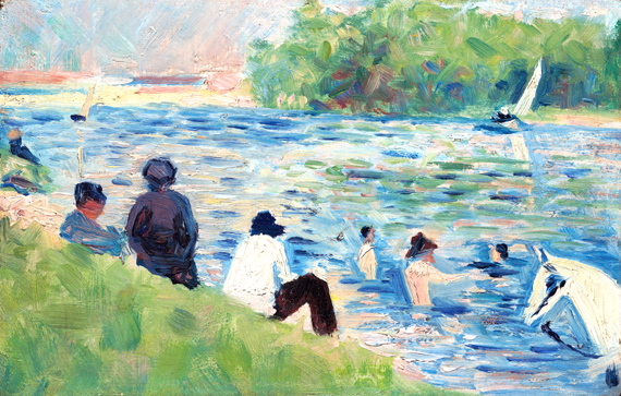 Study For Bathers At Asnières