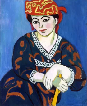 Red Madras Headdress (Le Madras rouge)
