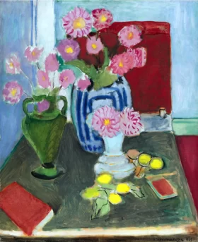 Nature morte aux trois vases