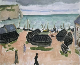 Nocturne, Provincetown 1900 Les Caloges, Etretat