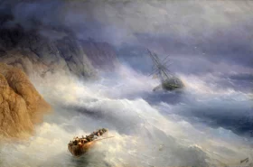 Storm at Cape Aya 1875
