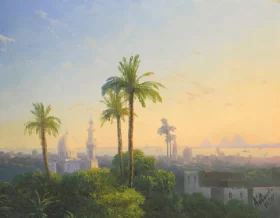 View of Cairo, 1870