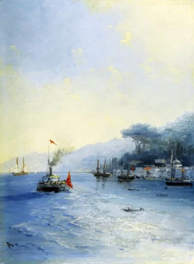 Shipping on the Bosphorus, Constantinople, 1900