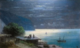 Crimean Coast by Moonlight