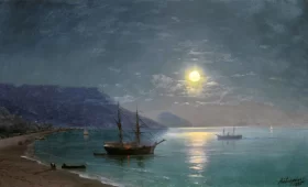 Nihonbashi bridge in Edo 1830 Evening in Crimea