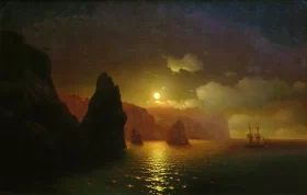Mii no banshō St. George Monastery. Cape Fiolent 1846