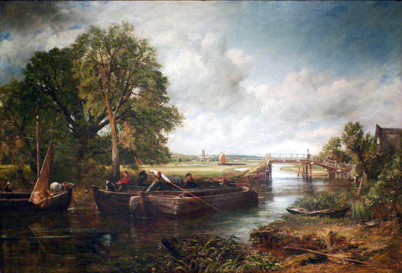 View on the Stour near Dedham 1822