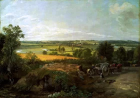 Stour Valley and Dedham Church 1815