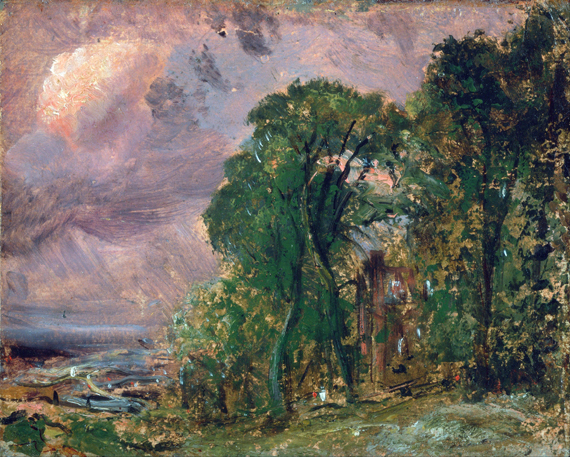 A View at Hampstead with Stormy Weather 1830
