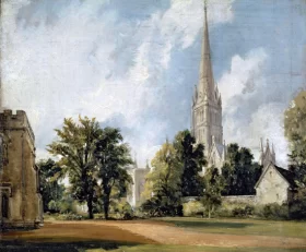 Salisbury Cathedral from the Close