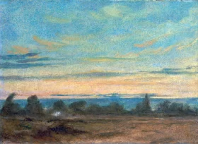 Summer - Evening Landscape 1825
