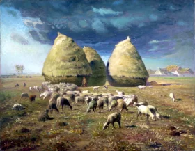 Putti composition 1762 Haystacks- Autumn